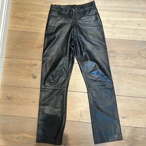 Akoury leather pants